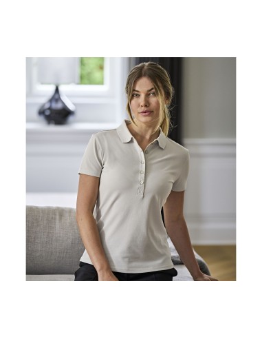 T-145--Womens Luxury Stretch Polo
